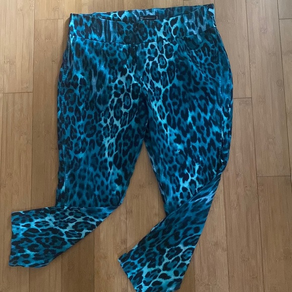 Leopard Print Pants - Picture 1 of 4
